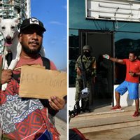 Volar con mascotas, retirar efectivo del cajero: así es la vida en Acapulco después de Otis (Video)