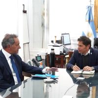 Daniel Scioli se reunió con Axel Kicillof: sobre qué conversaron