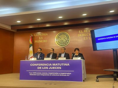 Leyes secundarias enviadas por Sheinbaum al Congreso son “insensatas”: magistrado