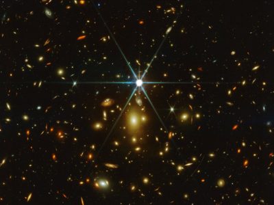 El Telescopio Espacial James Webb capta la estrella conocida más lejana en el universo