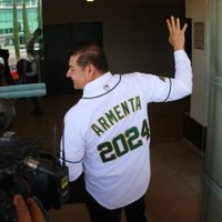 Armenta confía aún en llegar a "playoff" en la contienda interna de Morena en Puebla