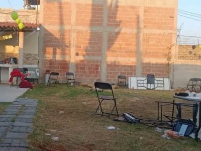 Ataque armado en jardín de fiestas de Chimalhuacán deja 7 muertos