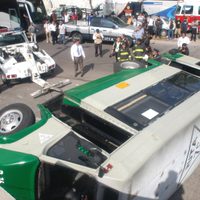 Dos accidentes de transporte público concesionado causan 18 heridos en menos de 24 horas