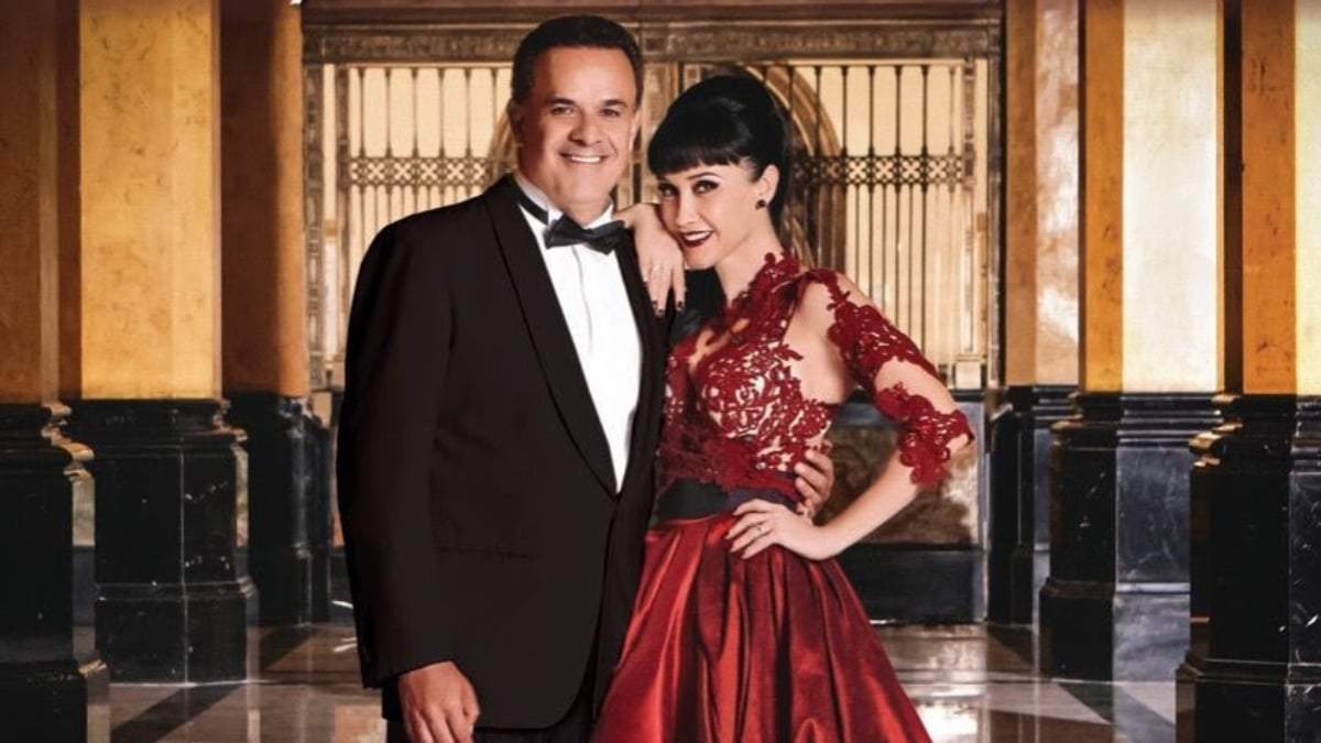 La actriz y soprano Susana Zabaleta y el tenor Fernando de la Mora