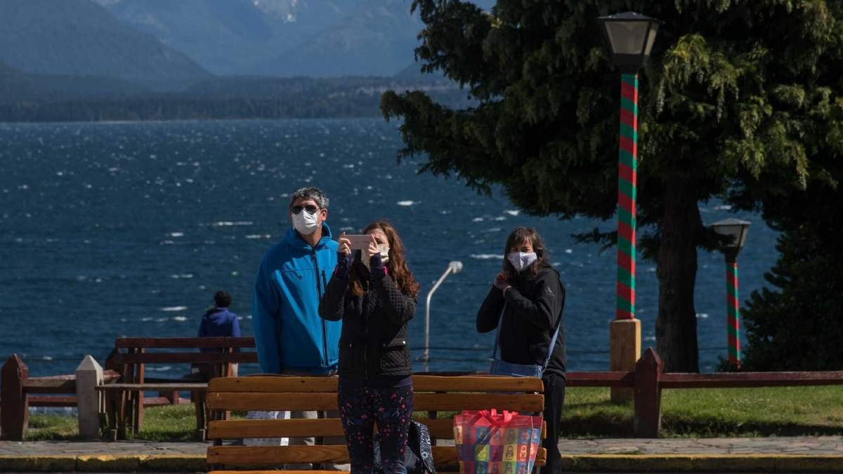 Coronavirus en Bariloche. Fuente: (Twitter)