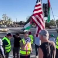 EU: Con un megáfono, asesinan a manifestante proisraelí en California