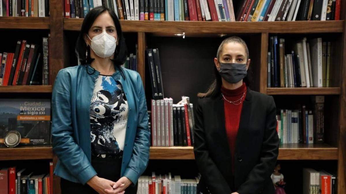 La alcaldesa electa y la jefa de Gobierno