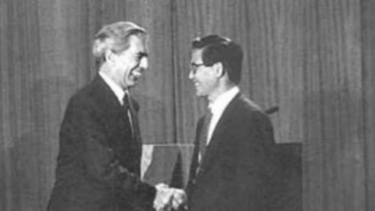 Vargas Llosa y Alberto Fujimori, la noche que debatieron