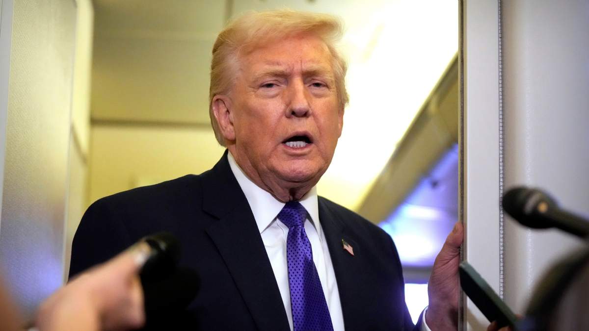 El presidente de Estados Unidos, Donald Trump