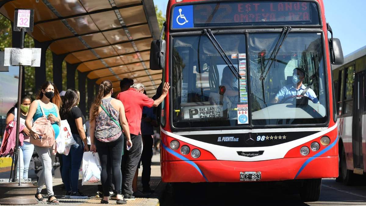 Paro de colectivos. Fuente: (X)