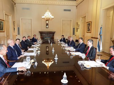 Alberto Fernández sostuvo un encuentro con los empresarios más importantes del país