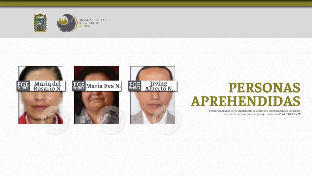 Exfuncionarios de Chalchicomula, Puebla, detenidos en relación con la investigación de corrupción en la administración 2014-2018