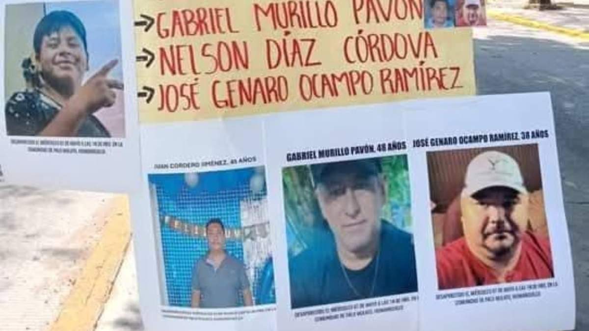 Los mecánicos desaparecidos en Tabasco
