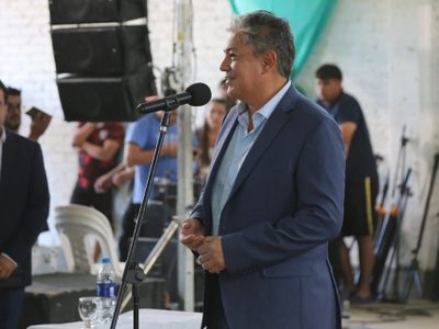 En Sauzal Bonito, el gobernador dijo que Neuquén necesita obras por tres mil millones de dólares