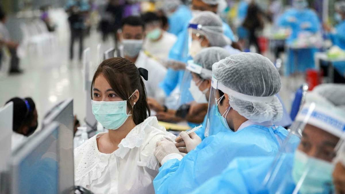 La campaña de vacunación en China. Fuente: (Twitter)