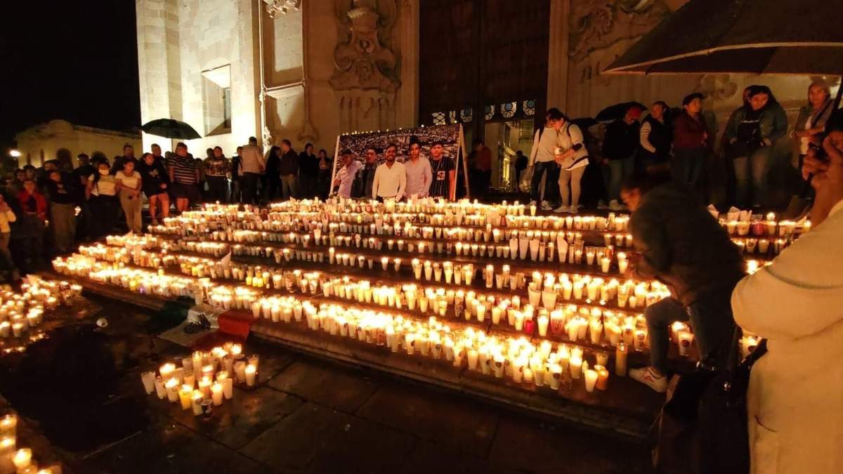 Marcha y misa por los jóvenes desaparecidos en Lagos de Moreno, Jalisco
