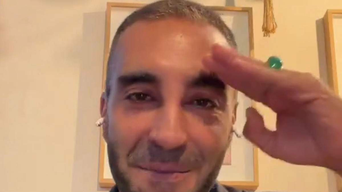 El empresario en su video