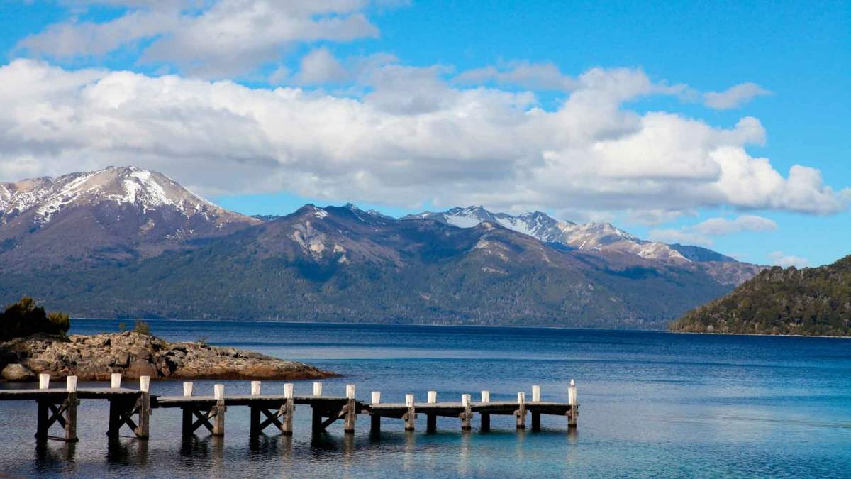 Lago Nahuel Huapi. Fuente: (Twitter)