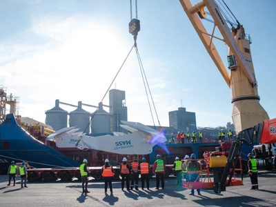 Puerto Quequén recibió su primer buque para Vaca Muerta y refuerza la logística de YPF