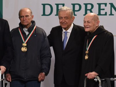 Un petrolero y un fraile, los ganadores del premio nacional de Ingeniería y Arquitectura 2020