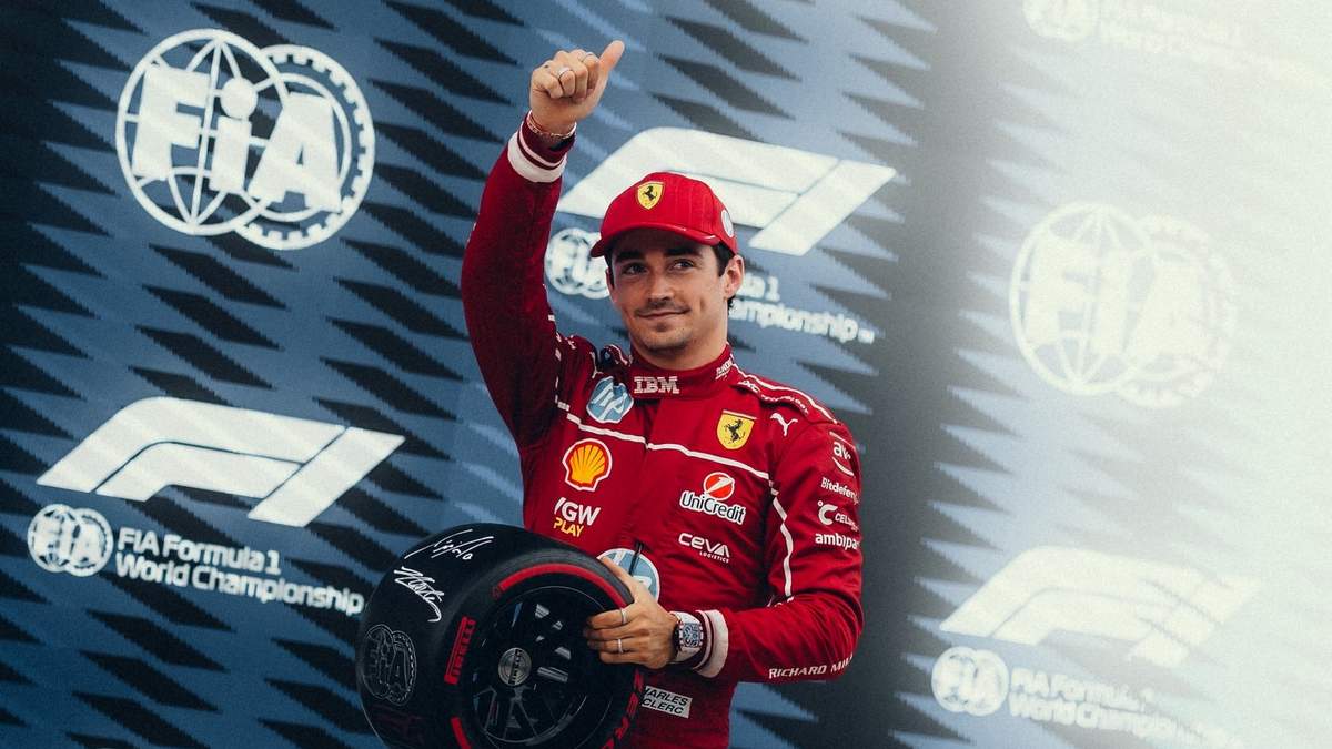 Charles Leclerc. Fuente: (X)