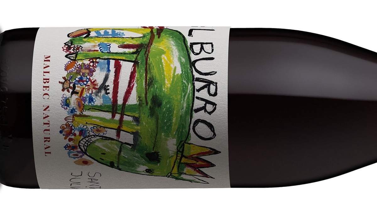 Vino orgánico y natural de Santa Julia. Fuente: (Twitter)