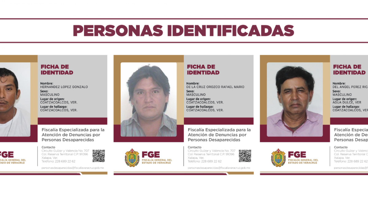 Dos cuerpos identificados fueron entregados a familiares gracias a micrositio creado por Fiscalía de Veracruz