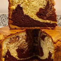 Torta marmolada sin gluten, una alternativa saludable para el mate y sin gastar de más