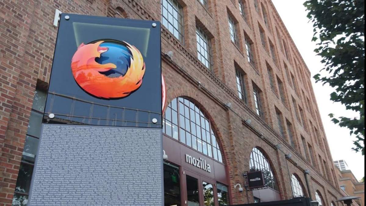 Sede de Mozilla, creadora del navegador Firefox, en San Francisco, California