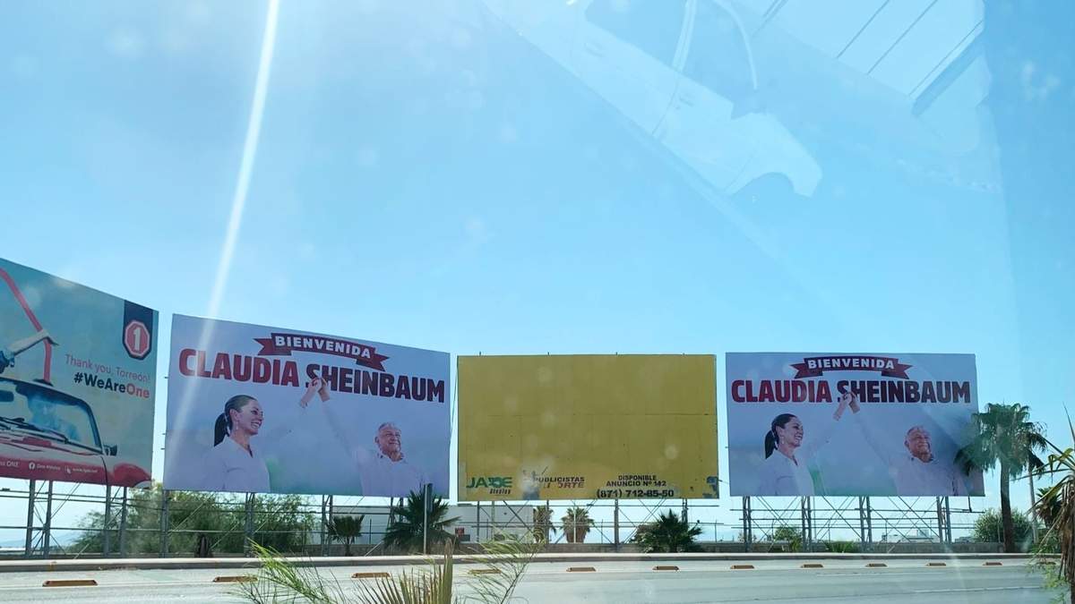 Propaganda a favor de Claudia Sheinbaum