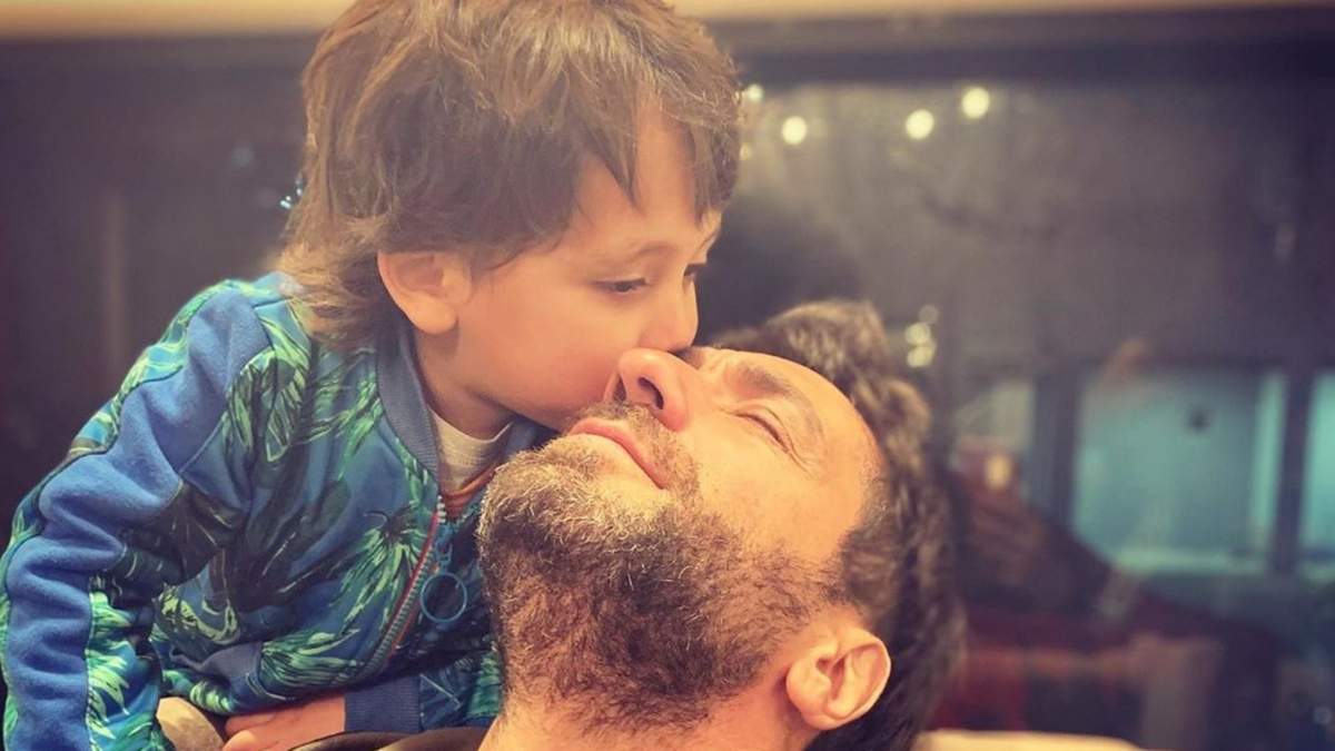 Gustavo Conti y su hijo Félix. Fuente: (Instagram)
