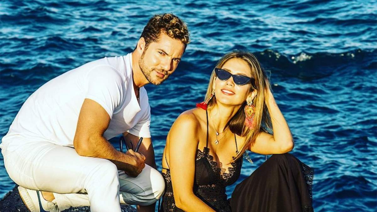 David Bisbal y Rosanna Zanetti. Fuente: (Instagram).