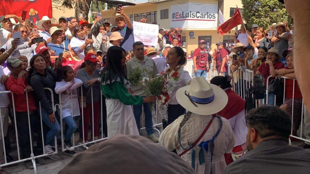 La candidata en Cadereyta de Montes, Querétaro