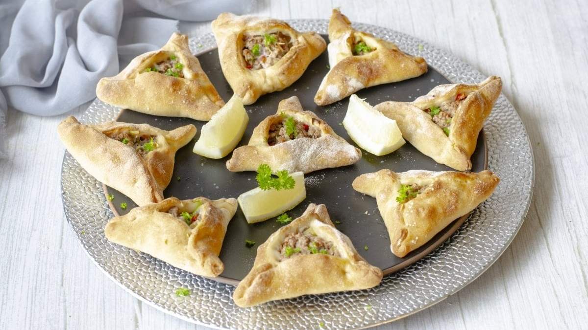 Empanadas árabes o fatay. Fuente: (Instagram)