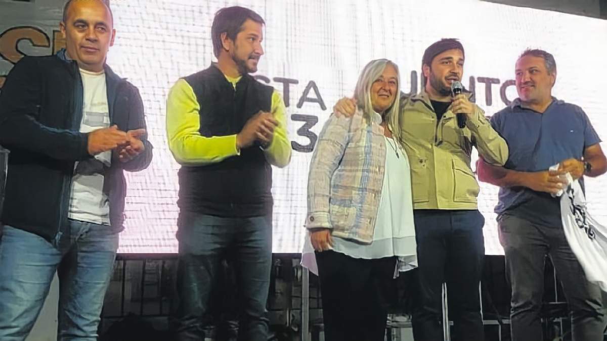 Juntos por el Cambio festejó en Chubut. Fuente: (Twitter)