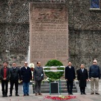 Retiramos el nombre de Díaz Ordaz de todas las calles de CDMX: Batres al conmemorar matanza del 68