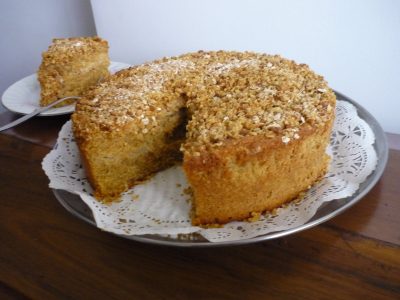 Torta de naranja, avena y dulce de leche: probá esta receta para disfrutar de la merienda más rica