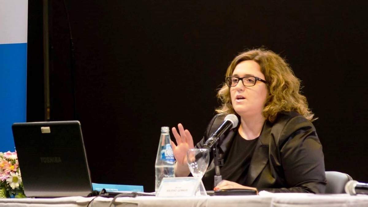 María Soledad Gennari, vocal del TSJ. Fuente: (Twitter).