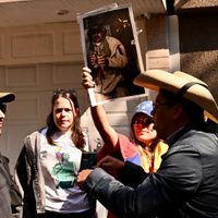 Protestan en CDMX por la intervención estadunidense en Venezuela