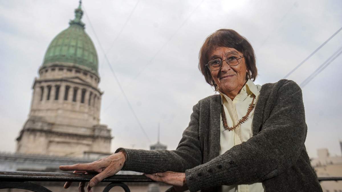 Alcira Argumedo, exdiputada nacional. Fuente: (Instagram)