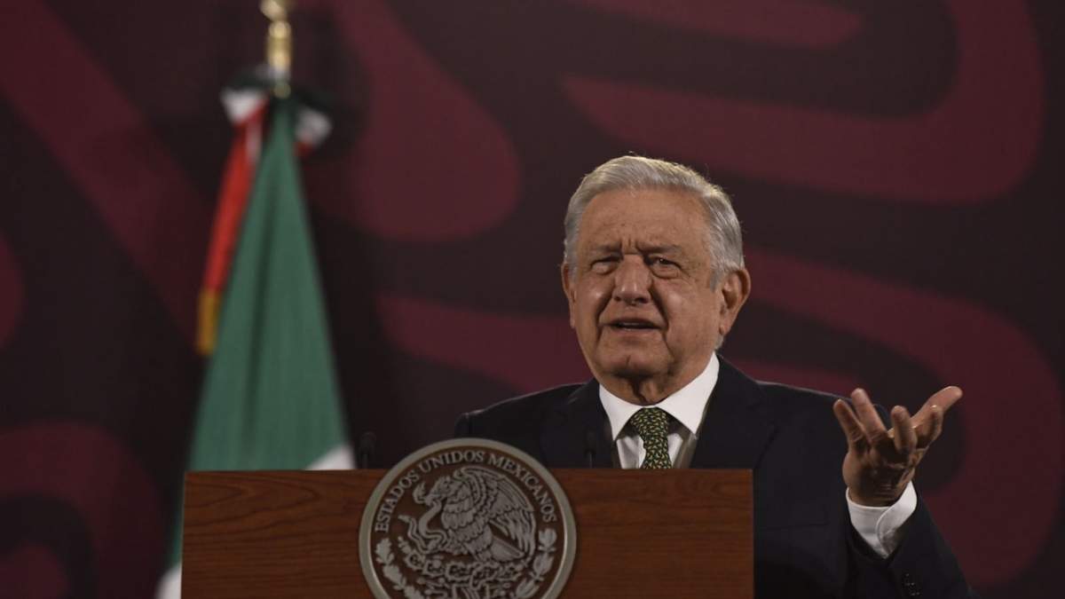 El presidente Andrés Manuel López Obrador en la mañanera