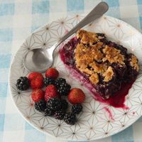 Temporada de moras: aprovechá y hacete esta receta de crumble para la merienda que es un 10