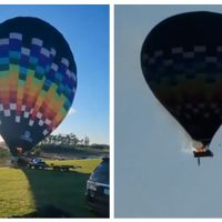El incendio de un globo aerostático deja ocho muertos en el sur de Brasil (Video)