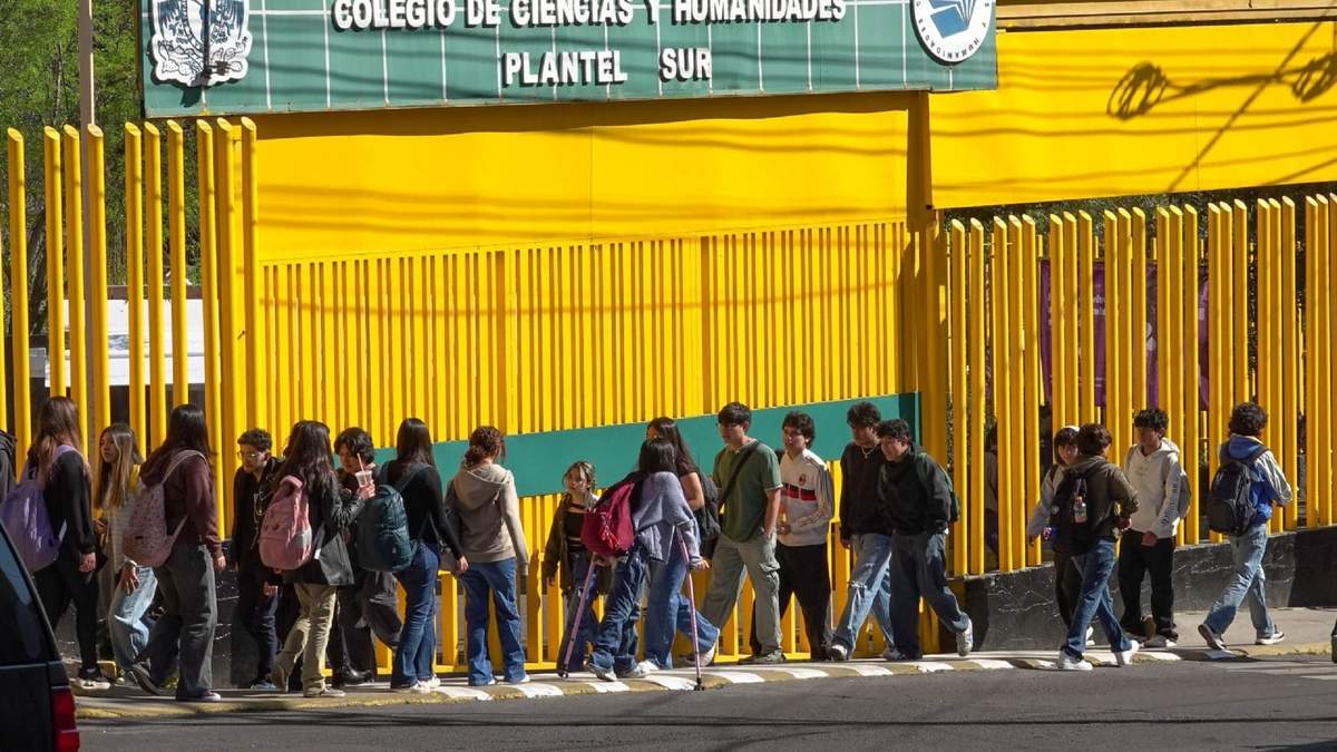 Clases presenciales en el CCH Sur