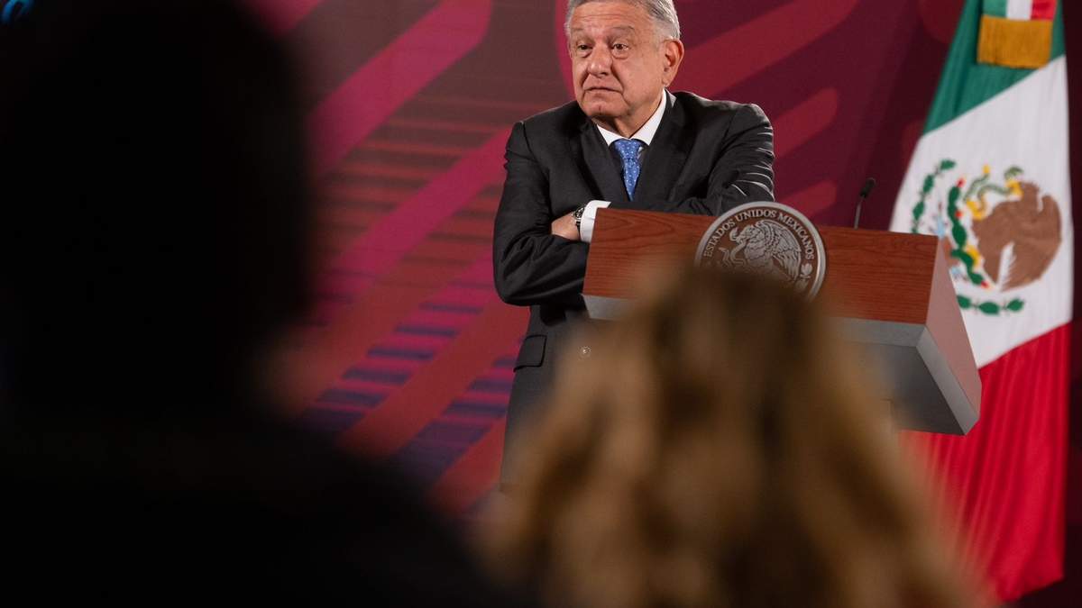 El presidente López Obrador