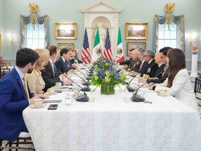 Delegación mexicana presenta al gobierno de Trump los resultados de lucha contra el fentanilo