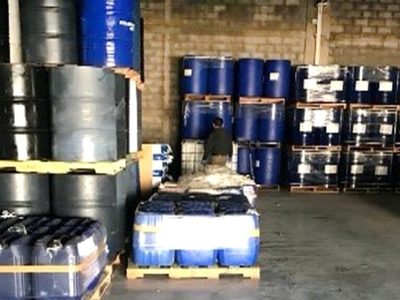 FGR asegura 100 toneladas de sustancias y precursores químicos en Culiacán