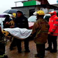 Deslave provocado por 'Katia” sepulta a una madre y sus dos hijos en Oaxaca