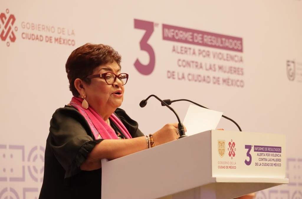 La fiscal general de la CDMX, Ernestina Godoy