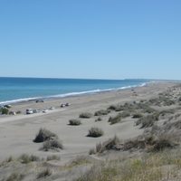 Bahía Creek, una playa paradisíaca en la costa rionegrina